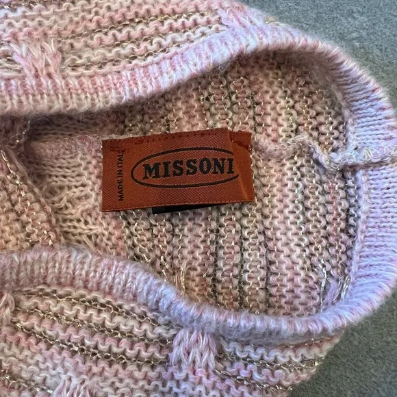 Missoni wool hat.